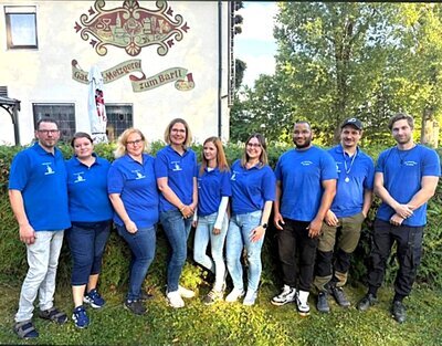Junges Team der Siedler Feuerhof